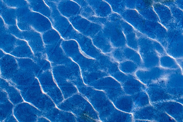 Small waves in a pool.